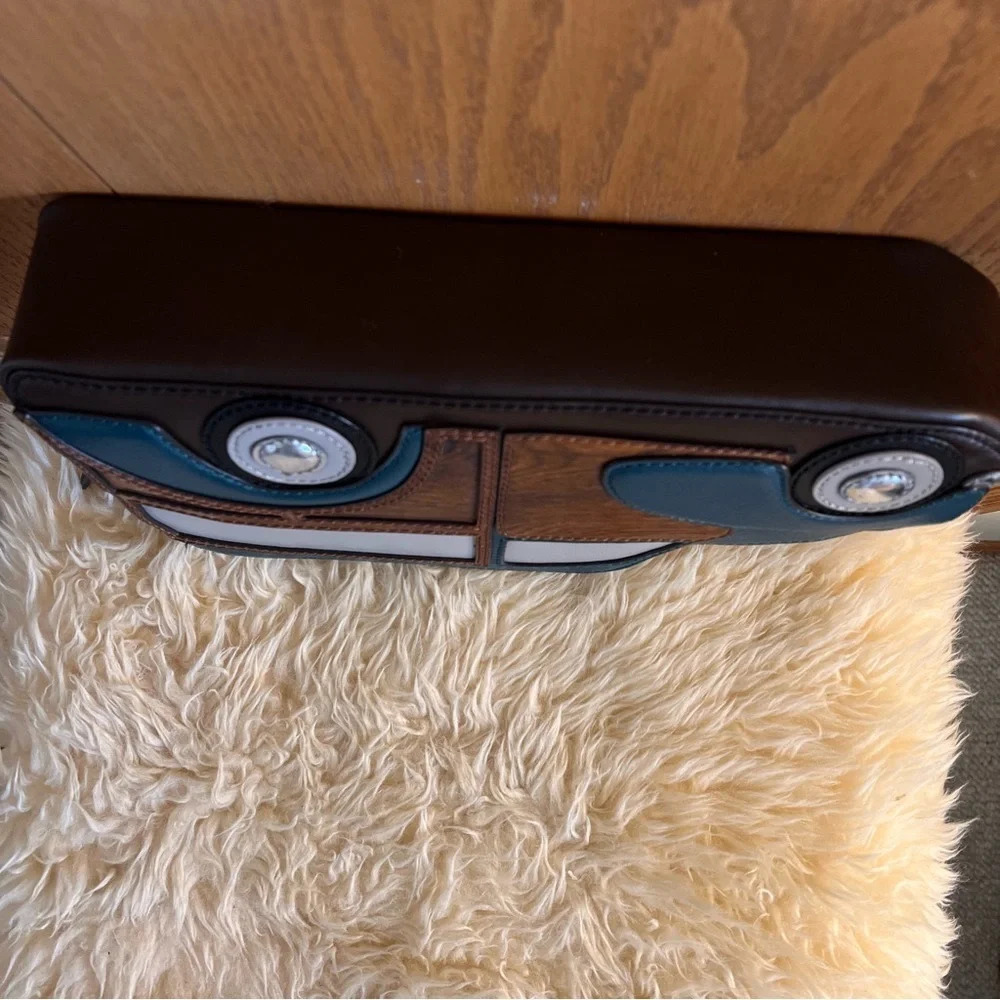 NWT Kate Spade 2012 Knock On Wood Car Clutch - Picture 8 of 12